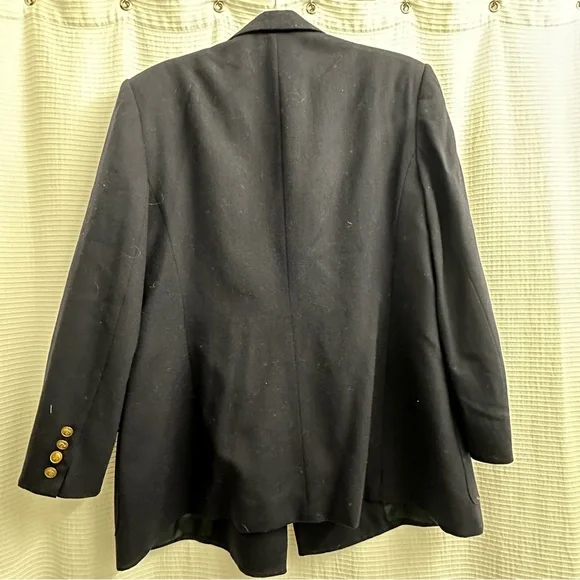 Ralph Lauren | Navy Blazer with Gold Buttons - Picture 6 of 6